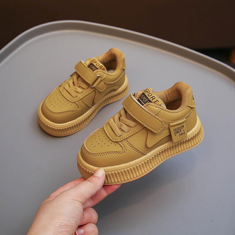 Classmate spring and autumn new children s sports shoes boys casual low-top board shoes girls baby shoes white shoes wholesale 22 жёлтый