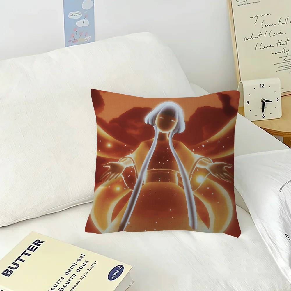 Sweet Games Sky Children of the Light  Cushion Cover Pillowcase Upholstery Sofa Throw Pillow Home Decor Pillowcas