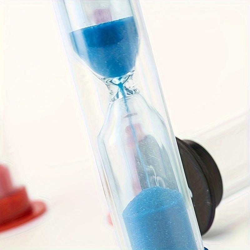 6pcs Colorful Hourglass Timer Set,6 Vibrant Colors Classroom Game Clock for Montessori Learning and Educational Activities