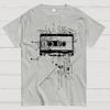 Cyber tape Cotton Summer Casual Cool Loose T-Shirt