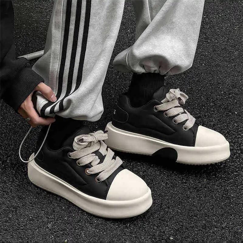 Neue Herrenmode Vielseitige Freizeitschuhe Lässige Sportschuhe Trendige Retro Liebespaar Schuhe Plateau-Sneaker Sneaker Herren