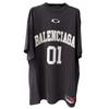 Balenciaga SS25 T Shirt Regular Fit Men's Black 787349TRVW91055