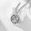 St. Michael Protect Us Pendant Necklace for Men Women Stainless Steel Archangel Medallion Religious Christian Amulet Jewelry