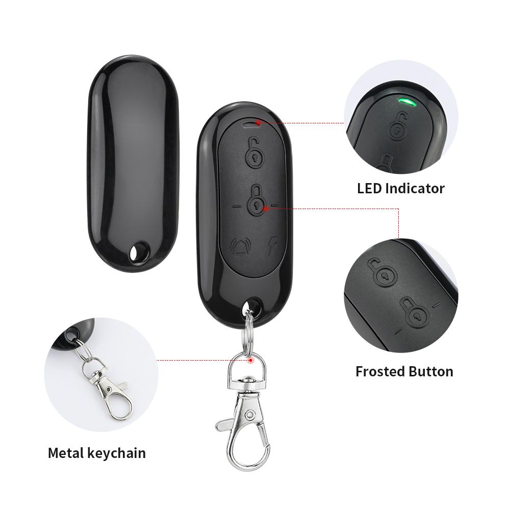 250MHz-915MHz Multi Frequency Garage Door Remote Control RF 4CH Duplicator 868MHz 433MHz Fixed Code Transmitter for Alarm System