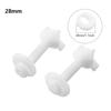 1Pair Household Easy Installation Universal Fixing Screws Bathroom Nut Bolts Toilet Seat Hinges