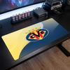 Villarreal FC Theme Pattern Mouse Pad, Soccer Logo Design XXL Gaming Desk Mat Non-Slip Computer Mouse Pad