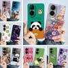 Hülle Für Huawei Nova Y73 Niedlicher Panda Süße Mädchen Katzen Silikon Weiche Rückseite Für Huawei NovaY73 Schlanker Stoßfänger Schutzhülle