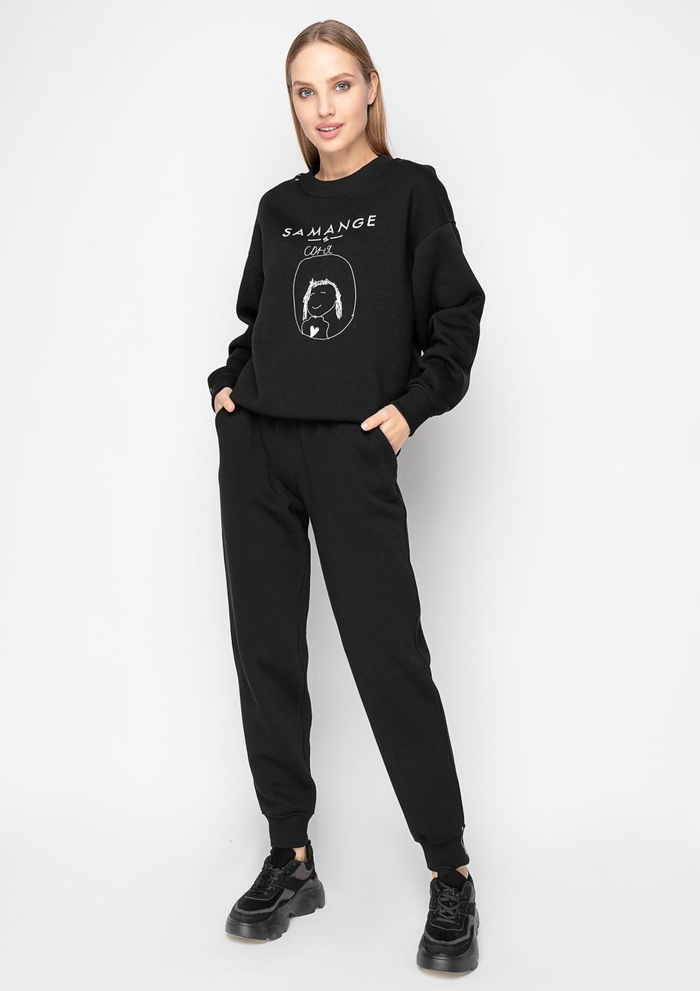 

Трикотажний костюм Samange L чорний