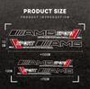 Car Stickers Vinyl Film Auto Decoration Decals DIY Sports Styling Car Tuning Accessories For Mercedes Benz AMG A B C E G CLA W21 UH4