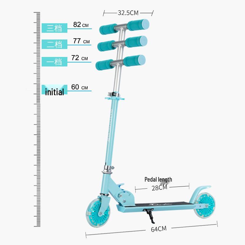 Aluminum Alloy Folding Scooter for Kids