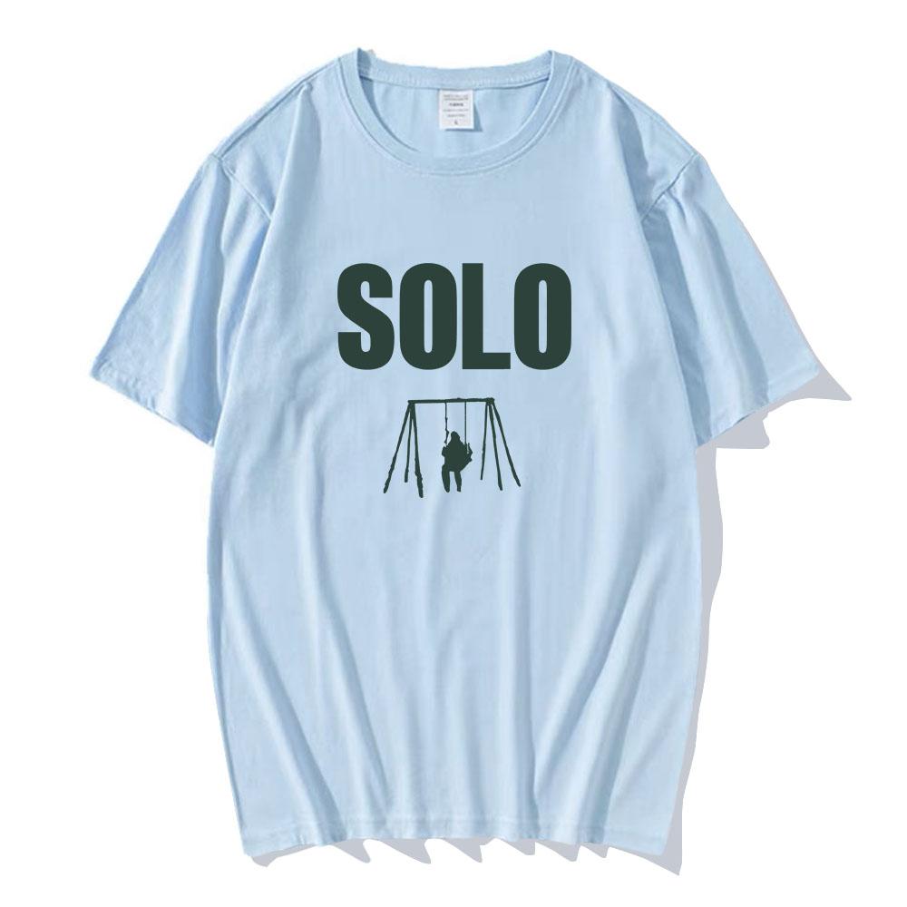 Myles Smith SOLO Tshirts You Promised A Lifetime Letter Print T-shirt Cotton Short Sleeve Tees Unisex Streetwear Graphic