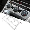 Air Conditioning Control Panel Trim for Volkswagen VW T-ROC Troc 2018-2021 LHD Center Console AC Panel Cover Decor Sticker
