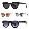 Retro Square Women Men Rivets Sunglasses Shades Uv400 Fashion Women Green Sun Glasses Men Punk Driving Sun Glasses Shades