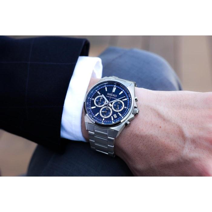 Seiko Selection SBTR033 S Series Men's Quartz Watch, Blue Dial