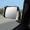 Car Rearview Mirror Rain Eyebrow Decorative Frame Cover For Suzuki Jimny 2019 Up Exterior Accessories, ABS Plastic
