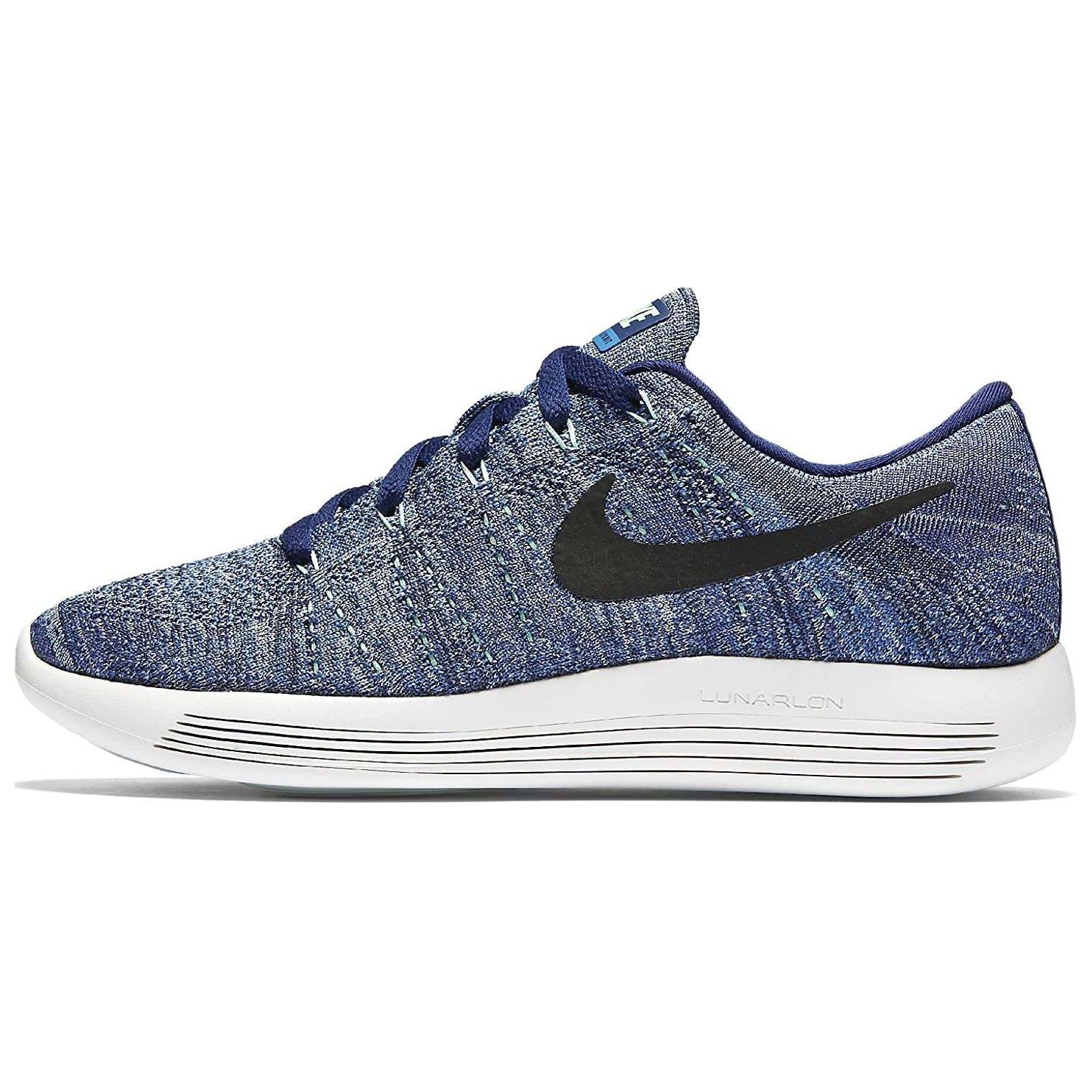 

New Nike LunarEpic Flyknit Low Star Blue Women s 843765-501 38