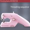 Handheld Sewing Machine Multifunctional Mending Machine Small Electric Sewing Machine for Homemakers Sewing Enthusiasts