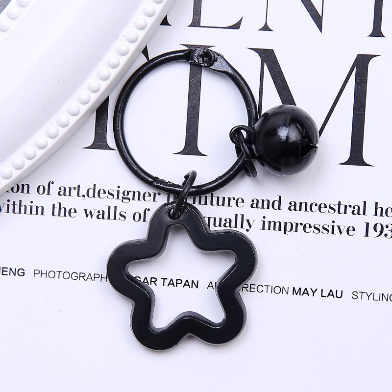 Vibrant Star Acrylic Keychain & Earphone Case Charm for Couples