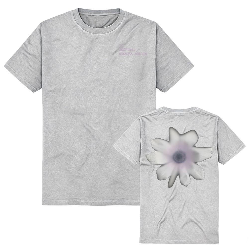 Hate That I Made You Love Me Photo T-shirt Ariana Grande Petal Flower Design Graphic Print Tees Short Sleeve Cotton Female Shirt