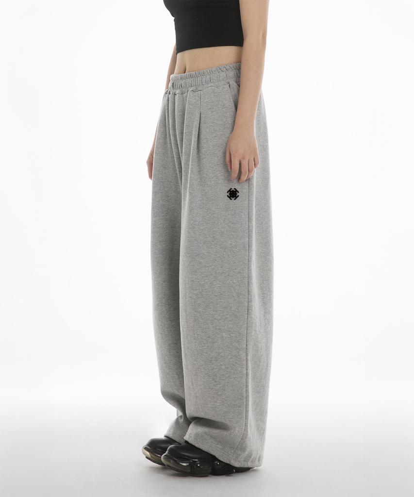 Paensyo Symbol String One Tuck Pants - Melange