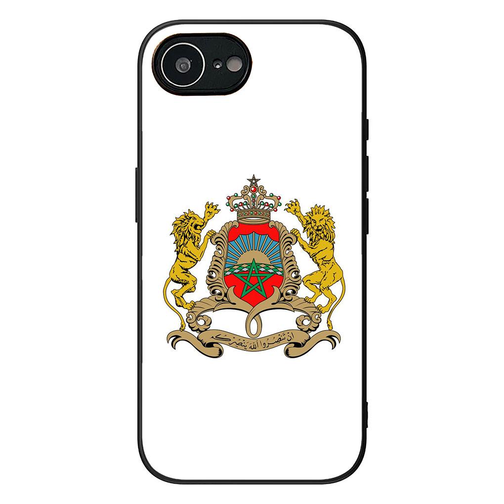 

Morocco Flag Emblems Casing Phone Cover for Apple iPhone 13 12 Mini XS 11 Pro Max 7 8 Plus + XR SE 2022 2020 SE3 Soft Case iPhone 13 Mini