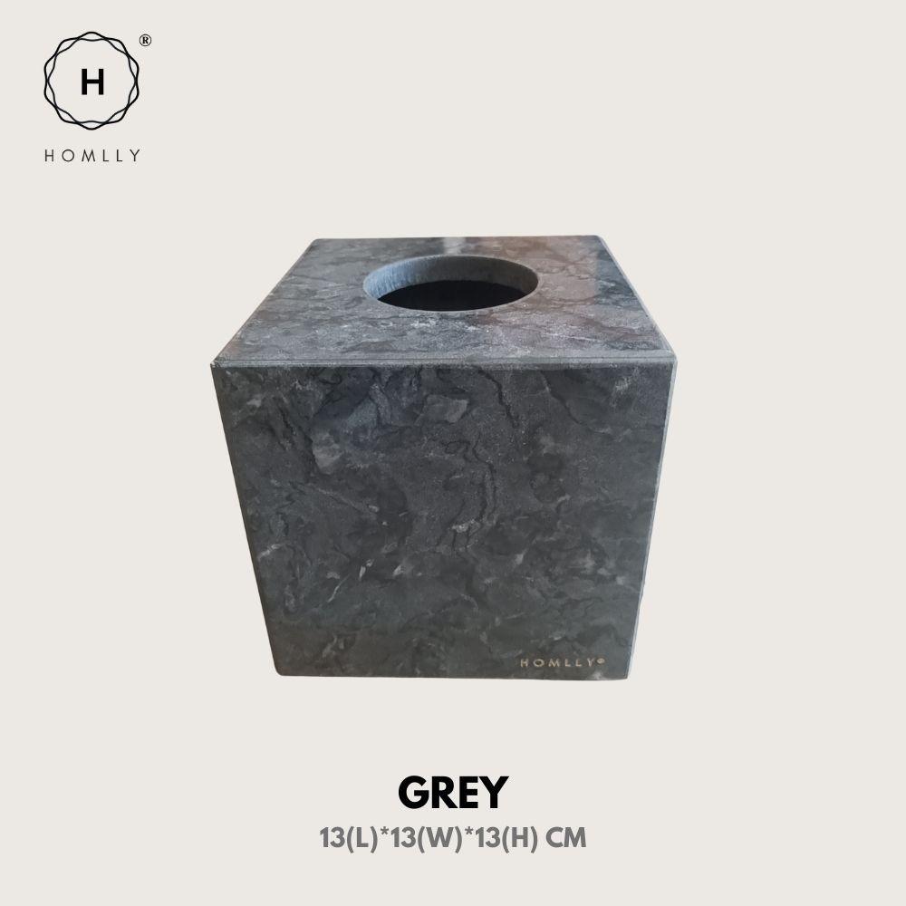 Homlly Marbi 100% Real Marble Tissue Box Holder