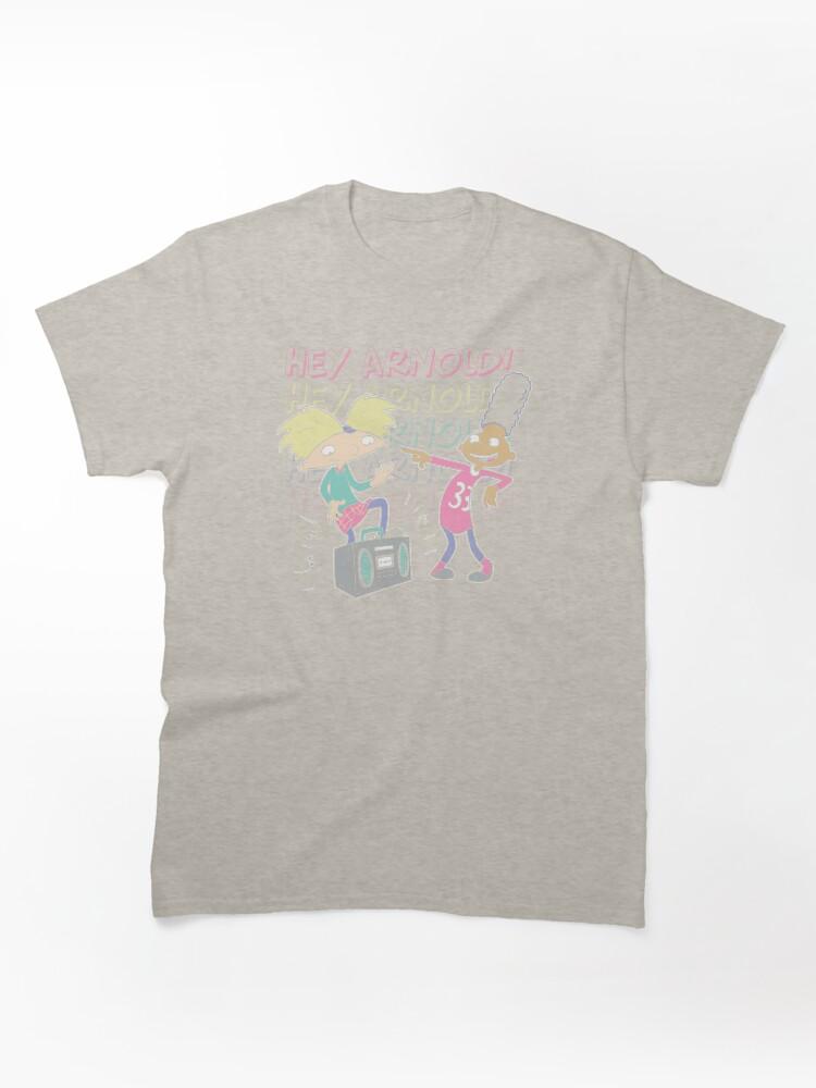 Hey Arnold! Hey Arnold! Arnold And Gerald Boombox Classic Unisex T-Shirt