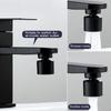 Neue 2-Modus-Waschbecken-Wasserhahndüse aus Messing, 360 ° drehbar, Spritzschutz-Wasserhahnbelüfter, Küchenspüle, Druckwasserhahnbelüfter, Bubbler