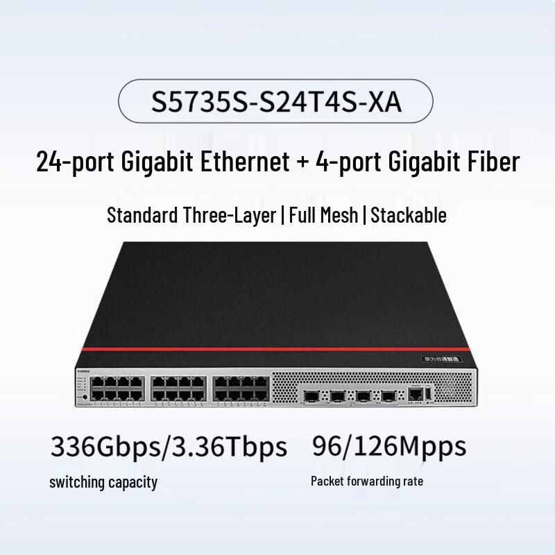 

Huawei S5735S-S24T4S-XA Managed Enterprise Network Switch