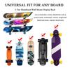 Skateboard Wall Mount Display Rack Acrylic 3 Tier Horizontal Skateboard Wall Display Hanger for Longboards Snowboards
