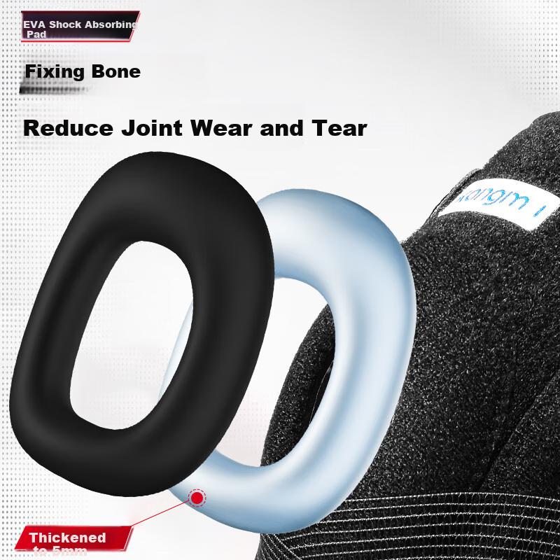 Kangmu Professional Sports Knee Pads for Meniscus Injury, Basketball, Hiking, Running, Badminton, Protective Support for Men And Women, One Pair