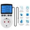 EU/US/AU/UK Plug Temperature Controller Intelligent Thermostat Backlight Timer Socket Switch Digital Thermostat for Heating Cool