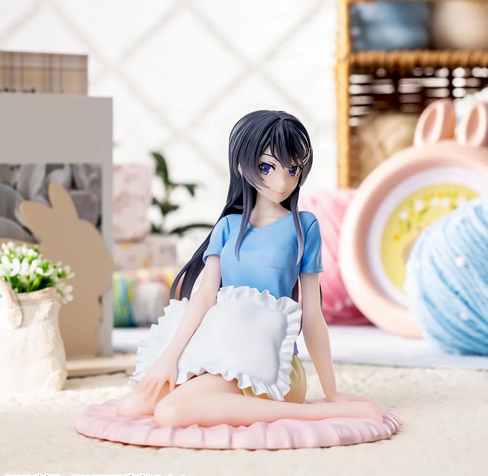 

Этот глупый свин не понимает мечты девочки-кролика сэмпая Luminasta Фигурка Маи Сакурадзимы в пижаме