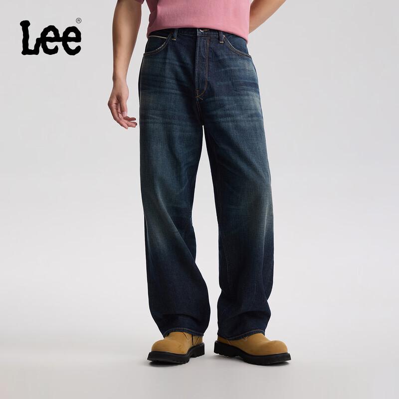 

Lee Men s 101+ Kaihara Loose Wide-Leg Denim Jeans 34