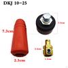 Cable Connection Panel Connector Set DKJ10 25 Machine Accessories Quick Connectors Plug Sockets