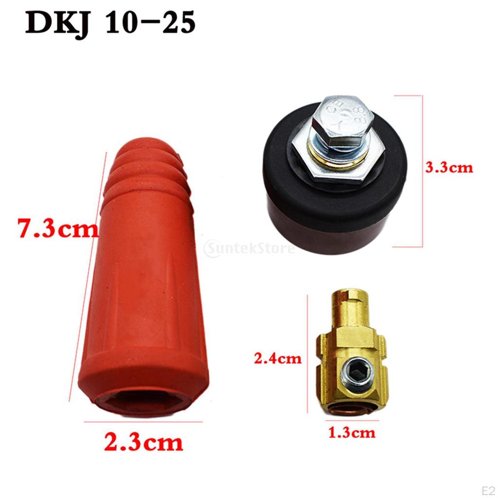 Cable Connection Panel Connector Set DKJ10 25 Machine Accessories Quick Connectors Plug Sockets