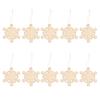 10Pcs Christmas Tree Pendant Handcraft   Hanging Ornaments Home Decoration