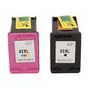 2 Pcs 63XL Black Color Ink Cartridges High Capacity Improve Efficiency Printer Accessories for HP