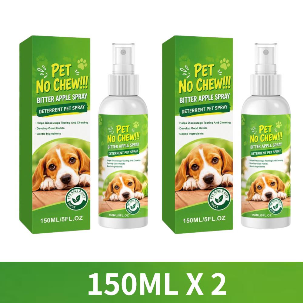 150ML Dog Bitter Spray Anti-Chew Training Aid Bitter Taste Repellent Effective Stop Pets Chewing Biting Pet Training Spray