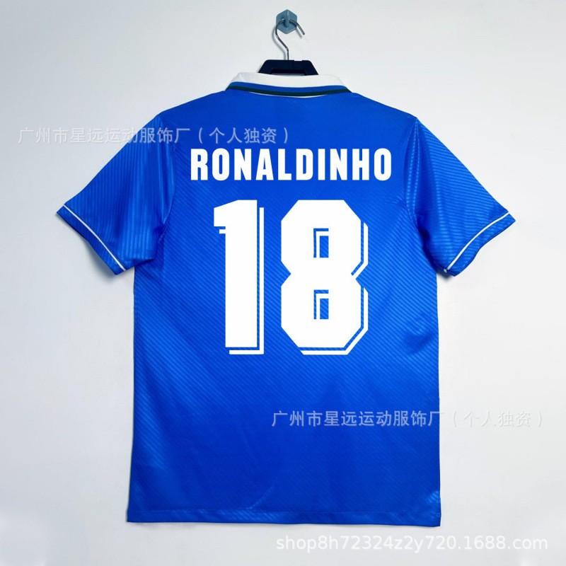 Brazil Retro Football Jersey Short Long Sleeve National Team World Cup Vintage Soccer Shirt