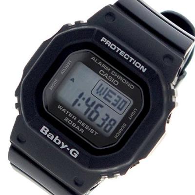 CASIO Digital Square Watch with Black Resin Baby-G BGD-560-1 Women's Band, Waterproof,