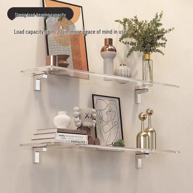 Clear Acrylic Floating Shelf