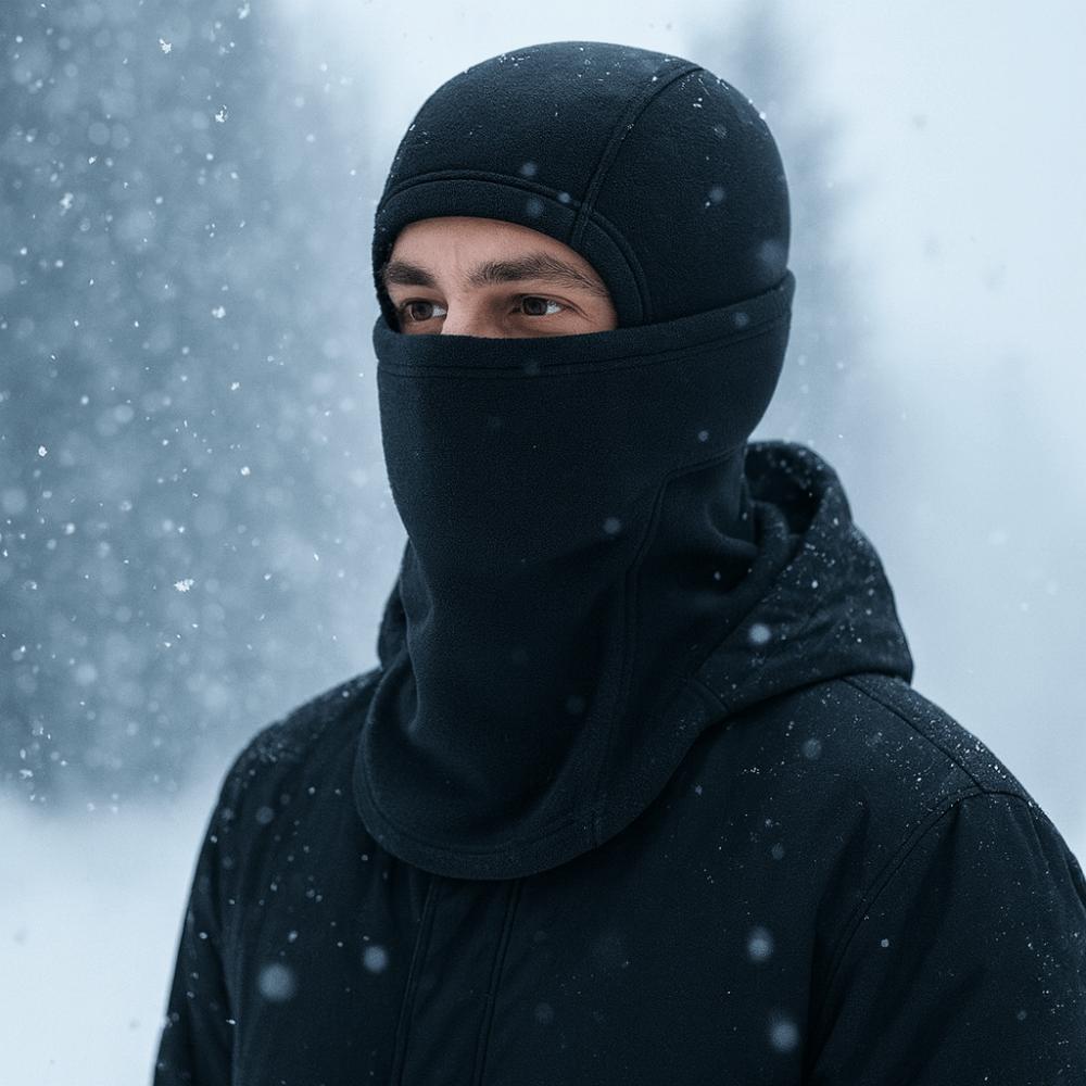 Thermal Balaclava Cycling Hat Fleece Ski Windproof Cap Breathable Full Face Mask Skiing