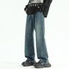New American Retro Jeans for Spring and Autumn Men's Loose Straight-leg Wide-leg Trousers