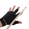 Slip Fitness Gloves Letter Left Hand Gloves Three Finger Billiard Gloves Snooker Billiard Gloves