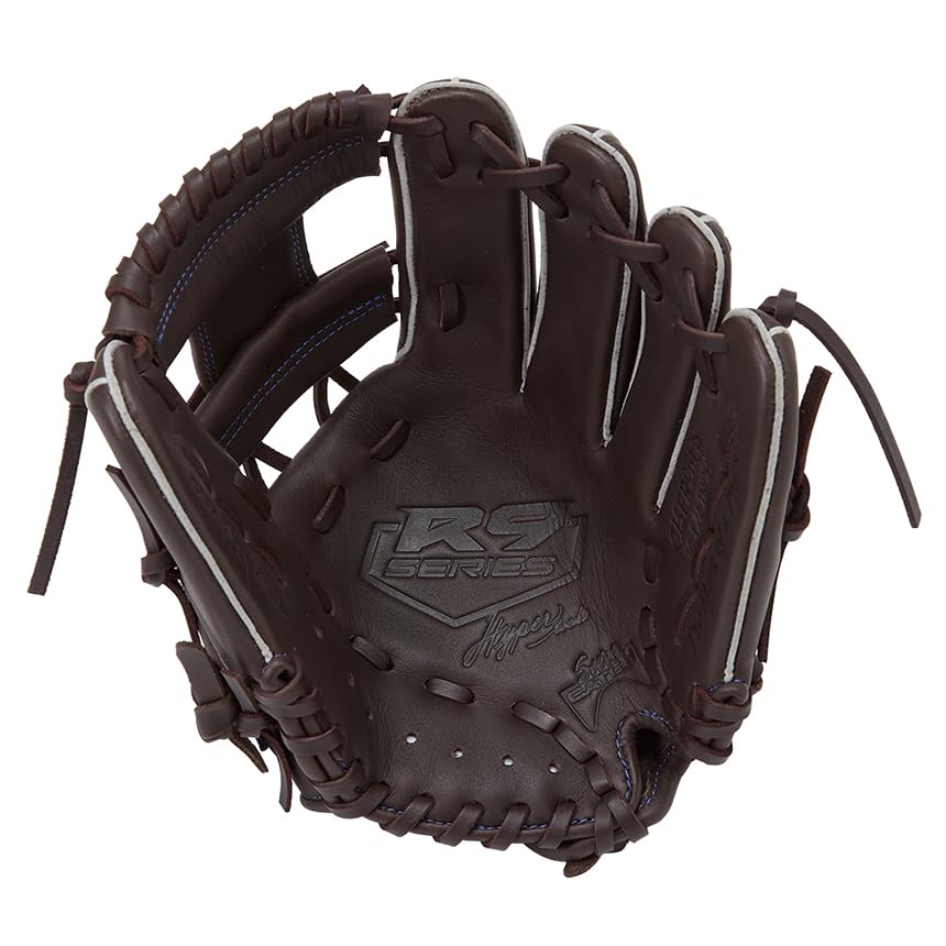 Rawlings Baseball HYPER TECH R9 SERIES Small Throw Glove, Junior/Jr., Kids' GJ5FR9BFS, All-Around, Chocolate, Inch, Right-Handed