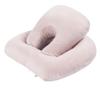 Dotcom Prime Nap Pillow, Desk Pillow for Travel, Office, and Prone Lifting, Cotton, Pink