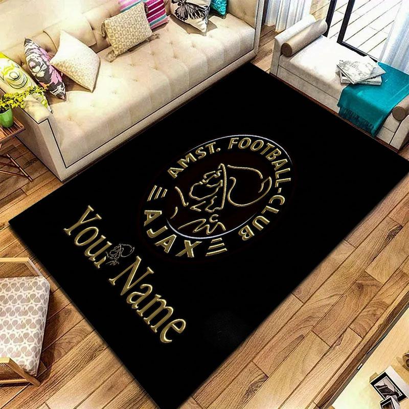 AFC Ajax Custom Name Carpet Rug for Living Room Bedroom Home Sofa Decoration,Kids Play Non-slip Floor Mat