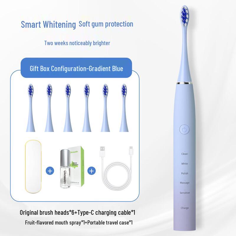 

Qianbaimai Maglev Sonic Electric Toothbrush