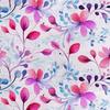 Royal Samt Stoff Polyester Zum Nähen - Motiv Blumen - Rdx2508